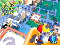 une photo d'Ã©cran de Super Mario Sunshine sur Nintendo Gamecube